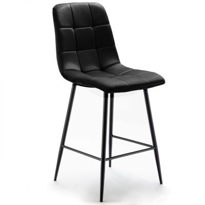 Барный стул Indigo Velvet Черный (44524099)