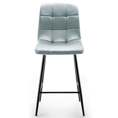 Барный стул Indigo Velvet Серый (44556642) дешево