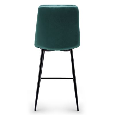 Барний стілець Indigo Velvet Темно-зелений (44515247) с доставкой