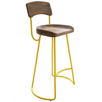 Барний стілець Maxi plus Дерево, Жовтий (30190784)