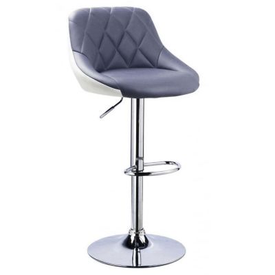 Барный стул Natali Eco White Серый (84478135)