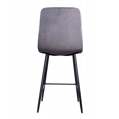 Барный стул Petty Velvet Серый (44515256) дешево