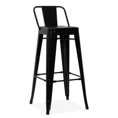 Барний стілець Practic Back Чорний (44936309)