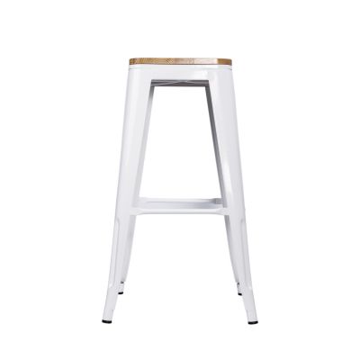 Барный стул Practic Wood Белый (44478931) дешево