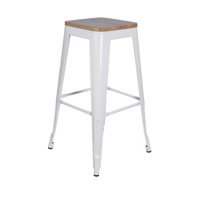 Барный стул Practic Wood Белый (44478931)