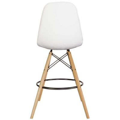 Барный стул Praga Eco Wood Белый (44460299) с доставкой