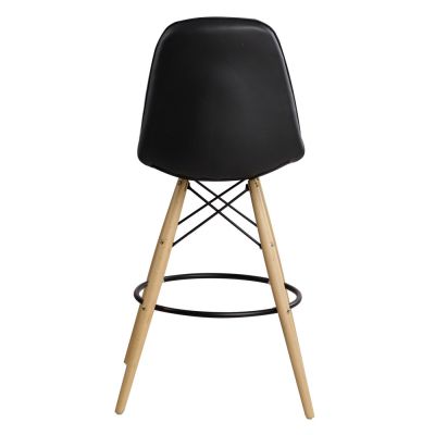 Барний стілець Rhomb Eco Wood Чорний (44373459) с доставкой