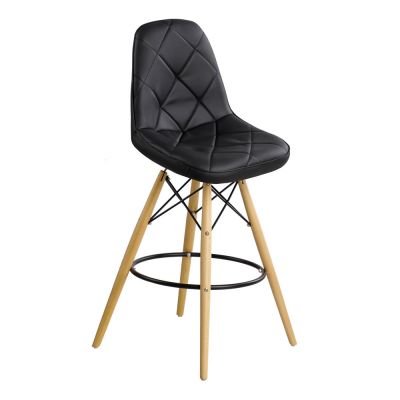 Барный стул Rhomb Eco Wood Черный (44373459)
