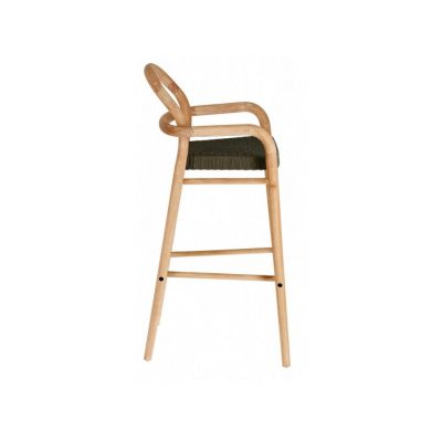 Барний стілець SHERYL Сіро-зелений (90936068) недорого