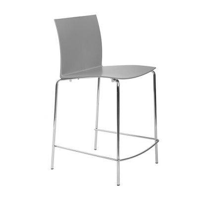 Барний стілець Slim Barstool Grey (46382294)