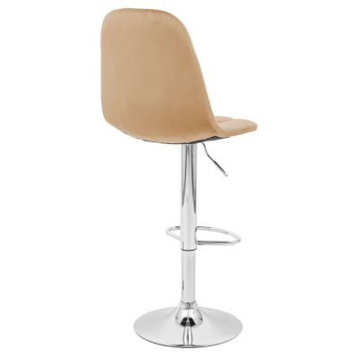 Барный стул Сплит Ю DL Chrome Жасмин 24 (48683861) с доставкой