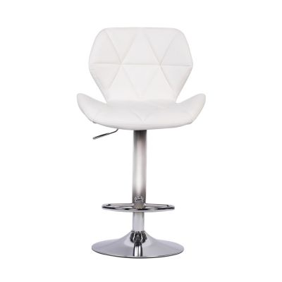 Барный стул Astra new Eco Chrome Белый (44382325) дешево