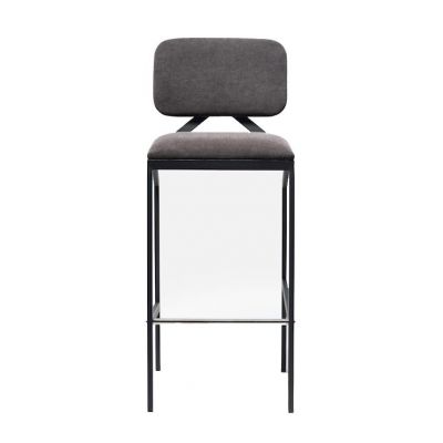Барний стілець Way Gray, Чорний (54382516) недорого