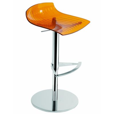 Барний стілець X-Treme B Прозоро-помаранчевий (27186192)