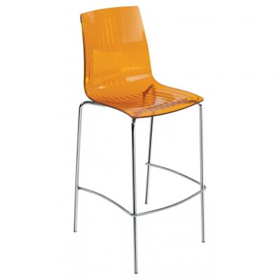 Барний стілець X-Treme BSL Прозоро-помаранчевий (27186206)