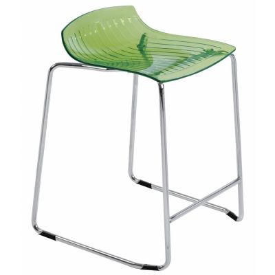 Полубарный стул X-Treme Sled Прозрачно-зеленый (27186179)