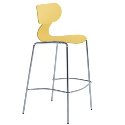 Барный стул Yugo-B Ярко-желтый (27446108)