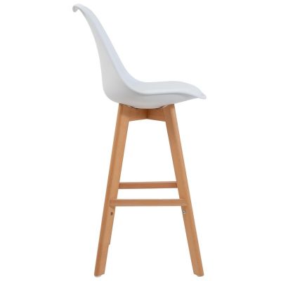 Барний стілець Жаклін СХ Хокер Білий (48455857) недорого