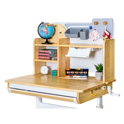 Дитячий стіл Mealux Timberdesk S 90х60 RubberWood, Білий (111470447) с доставкой