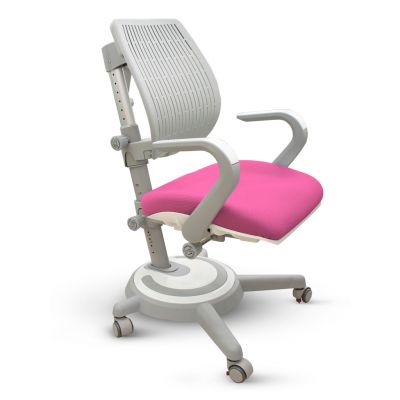 Дитяче крісло Mealux Ergoback Рожевий, Білий (111011683)