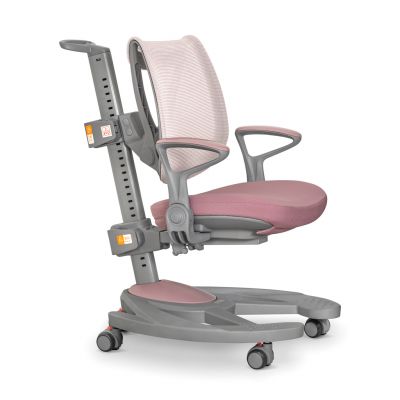 Дитяче крісло Mealux Galaxy Рожевий, Сірий (111011686)