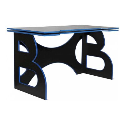Геймерський стіл Homework Game 140x70 Black, Blue (66443397)
