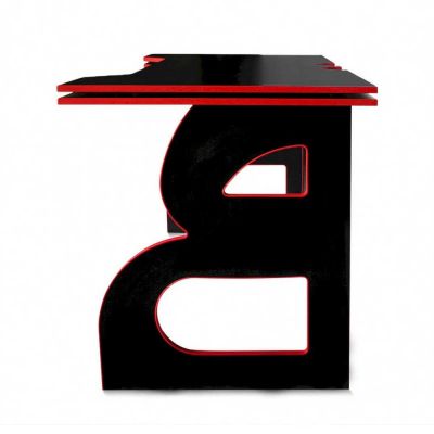 Геймерський стіл Homework Game 140x70 Black, Red (66443396) с доставкой