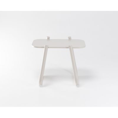 Кавовий столик Basic 55х60 Білий (1641206740) недорого