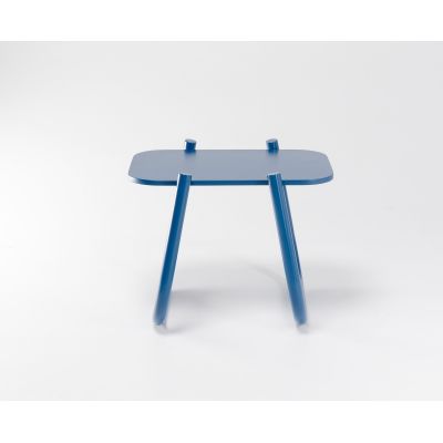 Кавовий столик Basic 55х60 Синій (1641206739) недорого