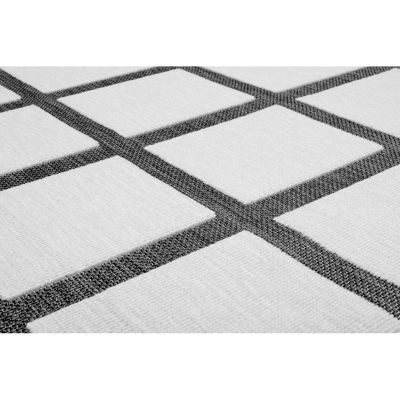 Килим Carpretty Catwalk Black, White, 80x200 (1751458876) дешево