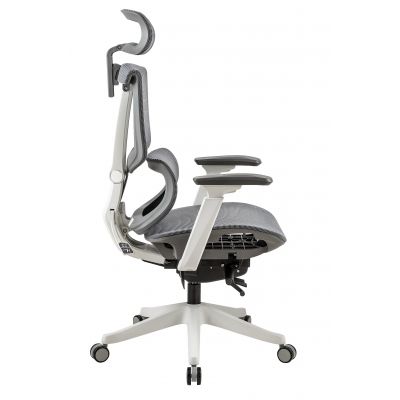Крісло ADAPWORK S2 Mesh Senior ErgoChair Сірий, Білий (1061205569) дешево
