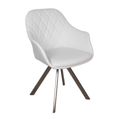 Поворотний стілець Almeria Білий (52371336)