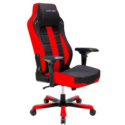 Кресло геймерское BOSS OH/BF120 Черный, Красный (38250905)