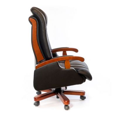 Кресло Деваро EX RL Кожа Черный (47403397) дешево
