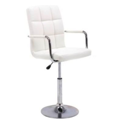 Кресло Disco Arm HMB Eco Белый, Хром (84478183)