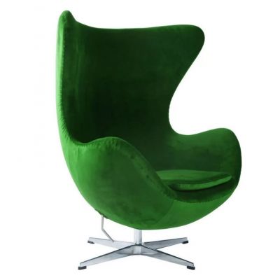 Кресло Elvis велюр Зеленый (84476828)