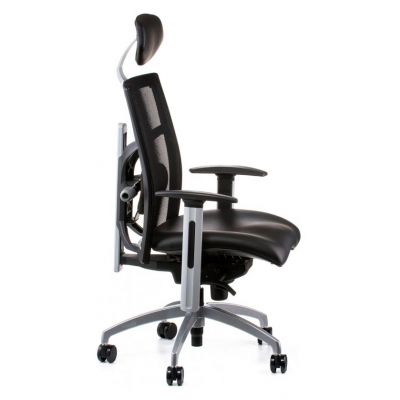 Кресло Exact Black leather (26190130) дешево