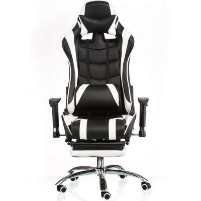 Кресло ExtremeRace with footrest Black (26302176) дешево