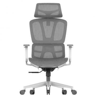 Кресло Flex Mesh Темно-серый, Белый (106850113) недорого