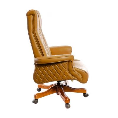Кресло Франсуа EX TILT Кожа Бежевый (47403529) дешево