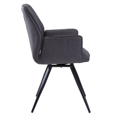 Поворотное кресло Galaxy Угольный серый (31487895) недорого