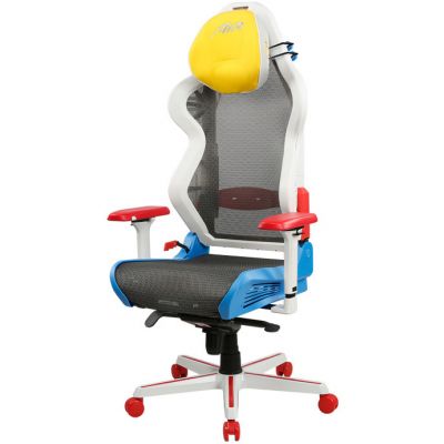 Крісло геймерське Air Pro Білий, Синій (38518317) недорого