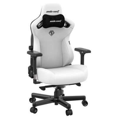 Кресло геймерское Anda Seat Kaiser 3 L White (87988607)