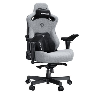 Крісло геймерське Anda Seat Kaiser 3 Pro XL Fabric Grey (871380174)
