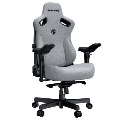 Кресло геймерское Anda Seat Kaiser 3 Pro XL Fabric Grey (871380174) дешево
