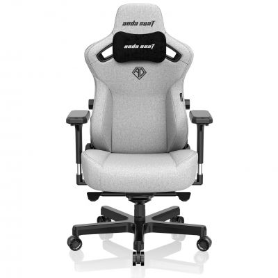 Кресло геймерское Anda Seat Kaiser 3 XL Linen Grey (87524374) недорого