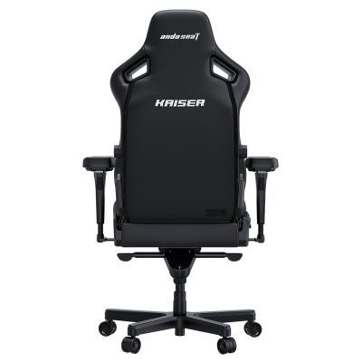 Крісло геймерське Anda Seat Kaiser 4 Size L Premium PVC Black (871470372) дешево