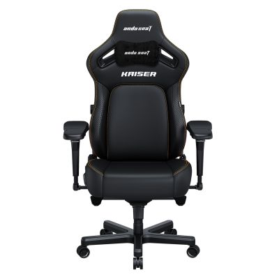 Крісло геймерське Anda Seat Kaiser 4 Size L Premium PVC Black (871470372) недорого