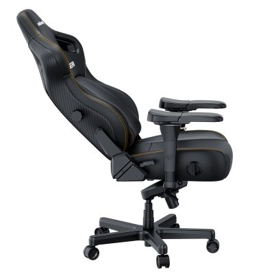 Крісло геймерське Anda Seat Kaiser 4 Size L Premium PVC Black (871470372) с доставкой