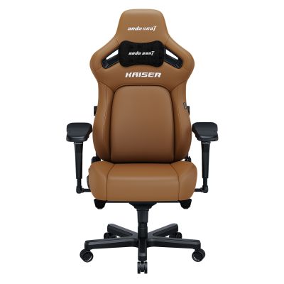 Крісло геймерське Anda Seat Kaiser 4 Size L Premium PVC Brown (871470376)